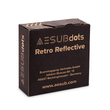 Load image into Gallery viewer, AESUB Dots - Retro Reflective | 3mm and 6mm Sizes Available
